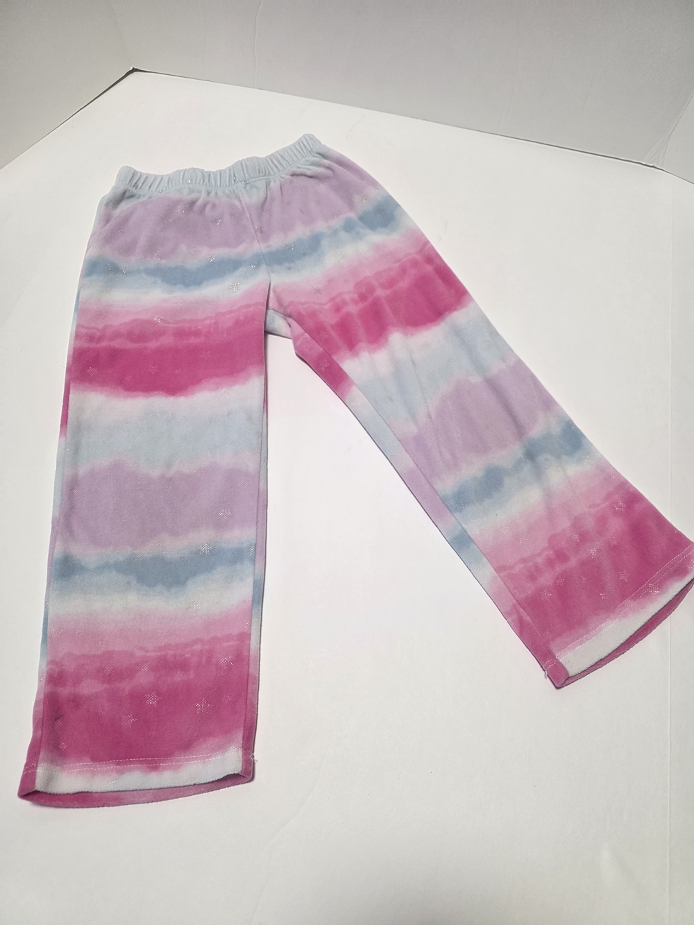 wonder nation Pink & Multicolor Girls Pajama Set - Rainbow Star Graphics - Picture 3 of 13